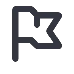 Flag Finish Alt SVG Icon